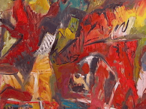 Abstract Expressionist Paintings  Modern Art Collection.gif