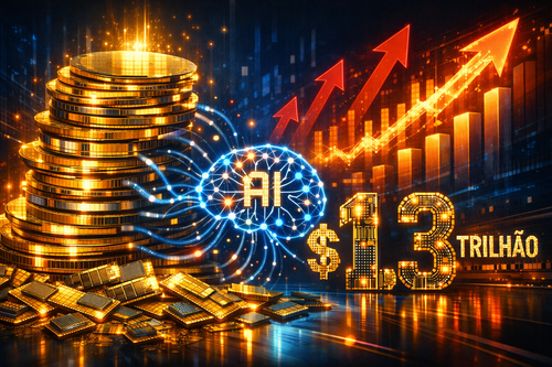 Semicondutores vão bater US$ 1,3 trilhão em 2026: a “Memflation” da IA está inflacionando tudo e vai doer no bolso de quem não está no jogo
