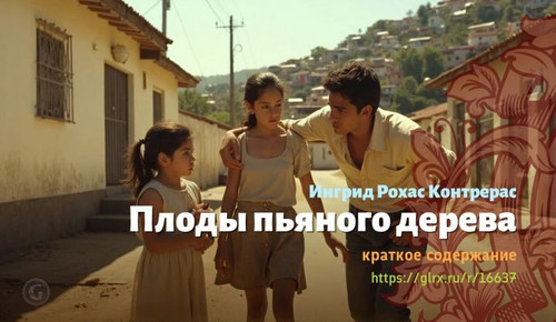 Читать краткий пересказ книги Ингрид Рохас Контрерас «Плоды пьяного дерева». Плоды пьяного дерева, Р.jpg