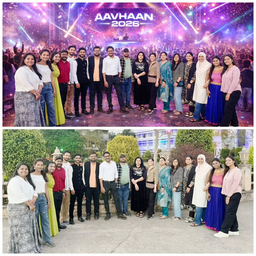 Students and Faculty Members at Aaavhaan Tech Fest 2026.jpg