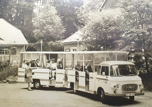 AK DDR Dahlener Heide Express ähnlich wie Petermännchen Barkas B1000 ~1976 a inPixio.jpg