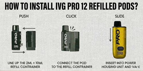 Experience Long-Lasting Vaping with IVG Pro 12 10000 Puff Refill Pods.jpg