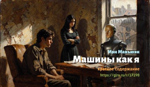 Читать краткий пересказ книги Иэна Макьюэна «Машины как я». Машины как я, Макьюэн, краткое содержани.jpg