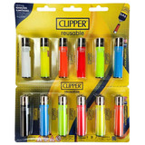 Isqueiro Clipper BP11D Brio Large Display C10 Unidades (Grande) (1)