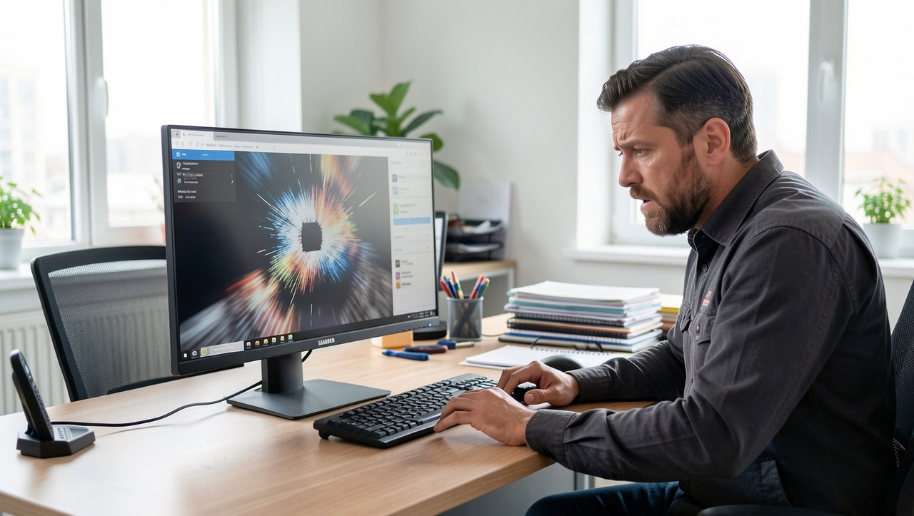 Проблемы с экраном: как выбрать сервис для ремонта монитора Samsung