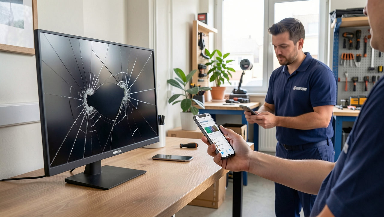 Проблемы с экраном: как выбрать сервис для ремонта монитора Samsung