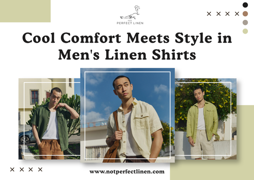 Modern Comfort Redefined with Men's Linen Shirts.png