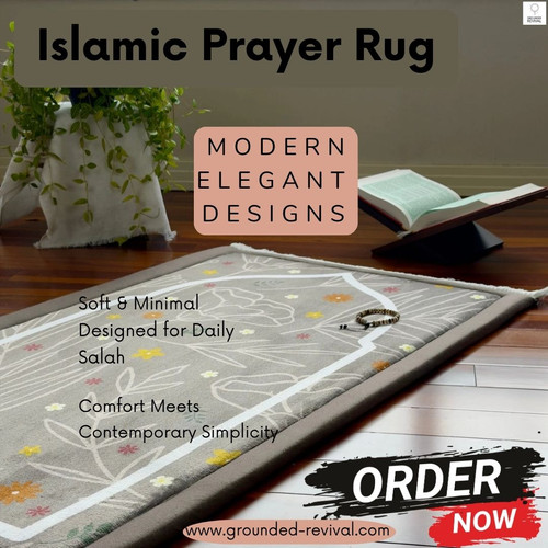 Islamic Prayer Rug With Modern Elegant Designs.jpg