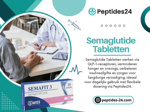 Retatrutide laat zien waar de toekomst naartoe gaat, terwijl semaglutide-tabletten de basis blijven.


Contact :Peptides24
Adres:  Den Ouden Dries 92 ,Eindhoven, Noord-Brabant ,5632 KL

Officiële website:  https://peptides-24.com/product/semaglutide-tabletten/

Lees onze blog:
https://shoppeptides24.wordpress.com/over-ons/
https://medium.com/@peptides-24/orforglipron-kopen-db6de940cd54
https://peptides-24.wixsite.com/peptides-24/over-ons

Meer koppelingen:
https://solo.to/peptides_24
https://vimeo.com/peptides24
https://disqus.com/by/peptides_24/about/