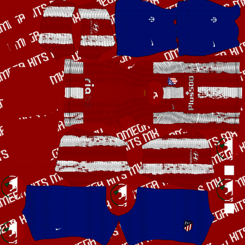 Atletico de Madrid Equipacion Local Version 1 La Liga Temporada 2021 2022.png