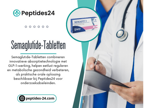 Dit kan het gebruiksgemak verbeteren ten opzichte van traditionele opties zoals semaglutide-tabletten.


Contact :Peptides24
Adres:  Den Ouden Dries 92 ,Eindhoven, Noord-Brabant ,5632 KL

Officiële website:  https://peptides-24.com/product/semaglutide-tabletten/

Lees onze blog:
https://peptides-24.wixsite.com/peptides-24/over-ons
https://medium.com/@peptides-24/orforglipron-kopen-db6de940cd54
https://shoppeptides24.wordpress.com/over-ons/

Meer koppelingen:
https://allmyfaves.com/Peptides_24
https://www.flickr.com/people/peptides-24/
https://www.magcloud.com/user/peptides24