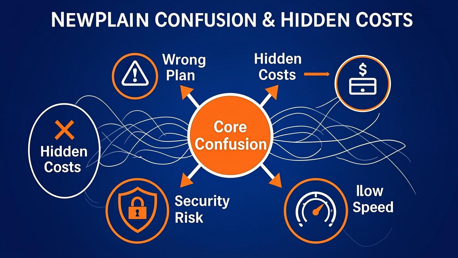concept visual: What Is Common Hosting Confusion?