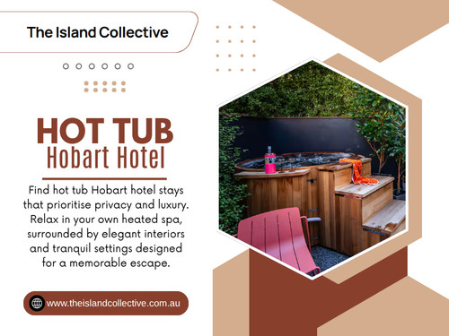 If you’re planning a romantic trip, choosing a hot tub Hobart hotel can make your stay truly special. The combination of privacy, comfort, and a soothing spa experience creates the perfect setting for couples to unwind and connect.

The Island Collective

Location: Hobart, Tasmania, 7000 Australia
Phone: +61400101466

Read Our Blogs:
https://is.gd/xAmMUn
https://v.gd/VLHwWm
https://tinyurl.com/23f496zs

More Links:
https://is.gd/bPMadU
https://v.gd/8QJIgX
https://tinyurl.com/26od5z3e
