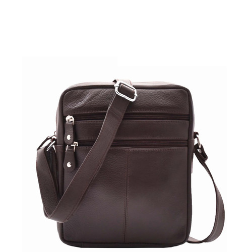 Premium Men’s Leather Messenger Bag – Ideal for Work & Business.jpg