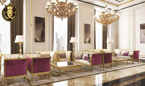 Gerogeous French style golden luxury majlis sofas.jpg