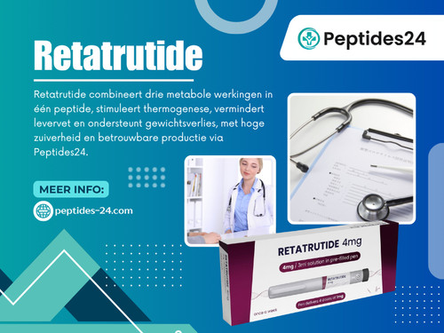 Voor duurzaam vetverlies moeten deze onderliggende processen worden aangepakt. Hier biedt retatrutide een andere benadering.

Contact :Peptides24
Adres:  Den Ouden Dries 92 ,Eindhoven, Noord-Brabant ,5632 KL

Officiële website:  https://peptides-24.com/product/retatrutide/

Lees onze blog:
https://peptides24.mystrikingly.com/
https://peptides24-1.jimdosite.com/
https://69ce18a2c7614.site123.me/

Meer koppelingen:
https://heylink.me/peptides_24/
https://www.buzzfeed.com/peptides-24
https://peptides24.livejournal.com/profile/