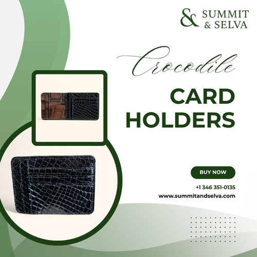 Genuine Crocodile Card Holders for a Premium Look.jpg