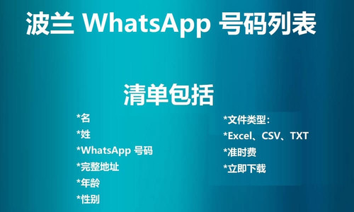 Poland WhatsApp Number List.jpg