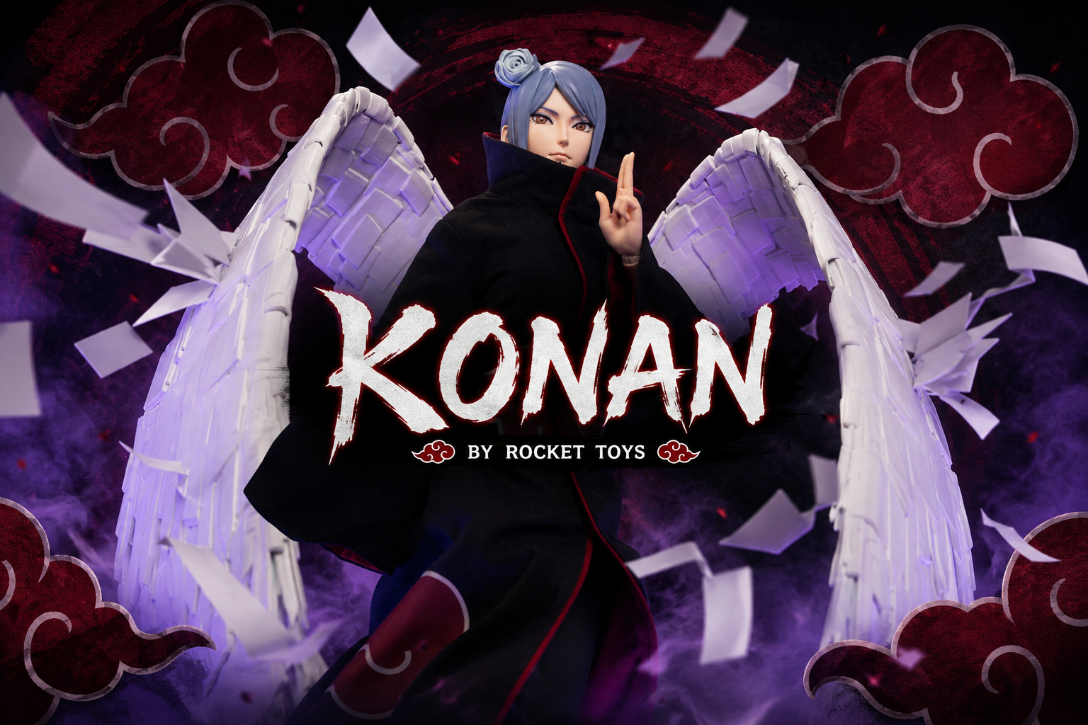 The Paper Angel of the Akatsuki Arrives in Sixth Scale Form