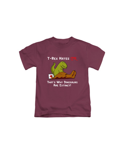 c836 trex dinsaur joke+Burgundy.jpg