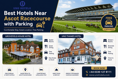 Best Hotels Near Ascot Racecourse with Parking | UNO Hotels.png