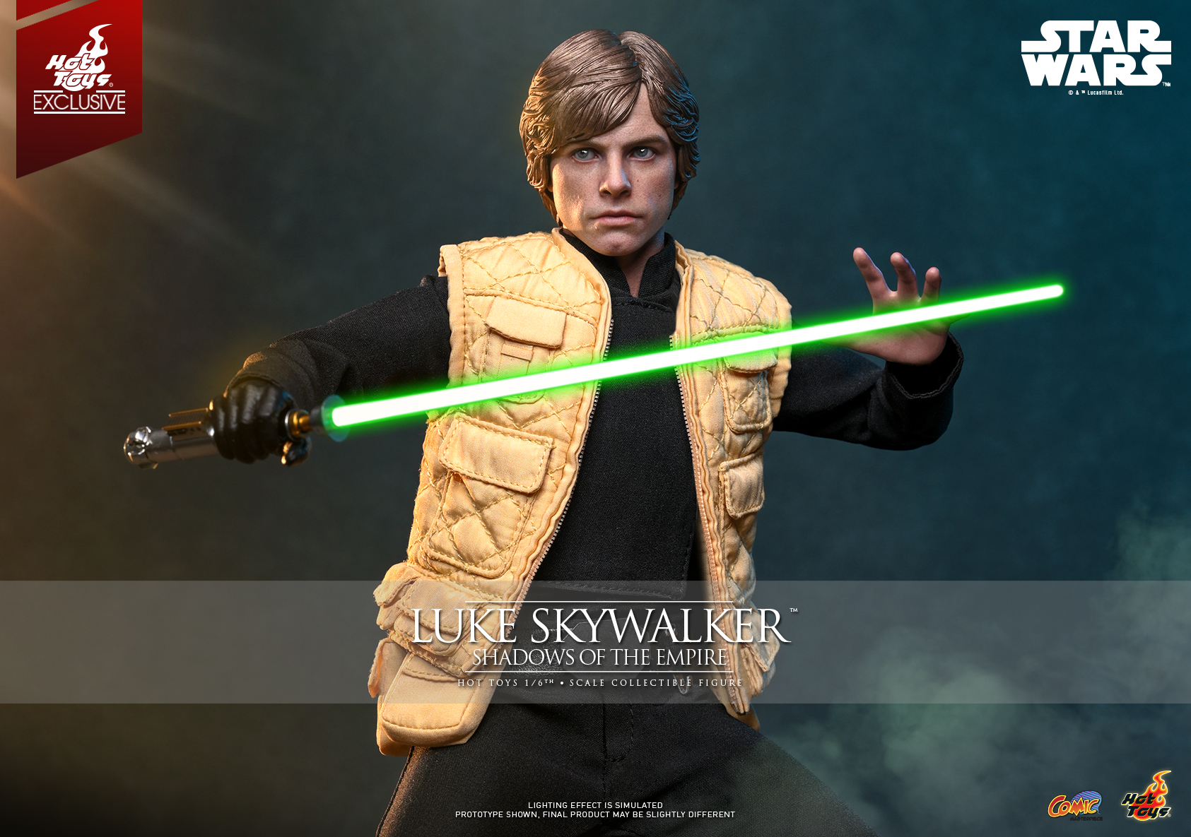 Luke’s Expanded Universe Look Returns in Hot Toys’ Shadows Of The Empire Figure