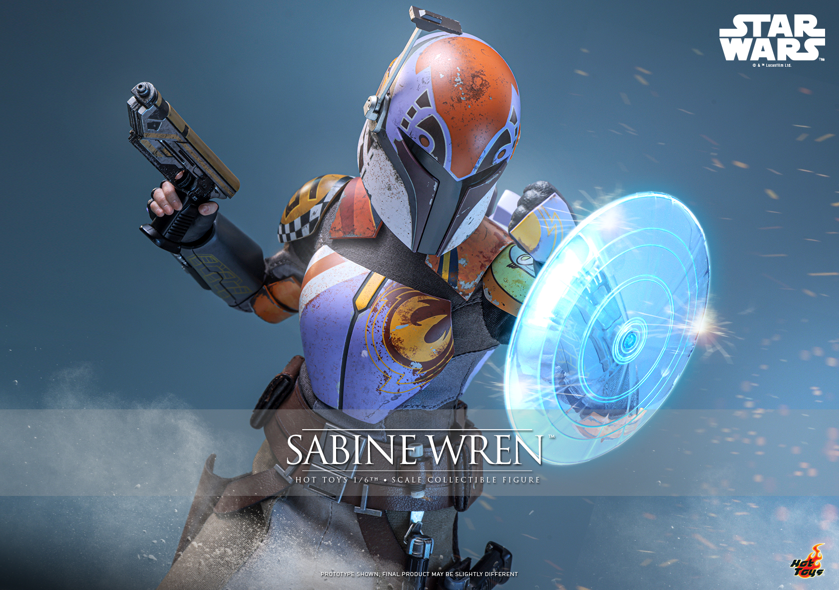 Sabine Wren’s Mandalorian Legacy Returns in Hot Toys’ Star Wars: Rebels Figure