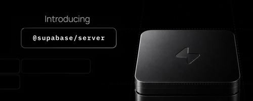 Supabase server 新包是后端开发体验的一个小信号.png
