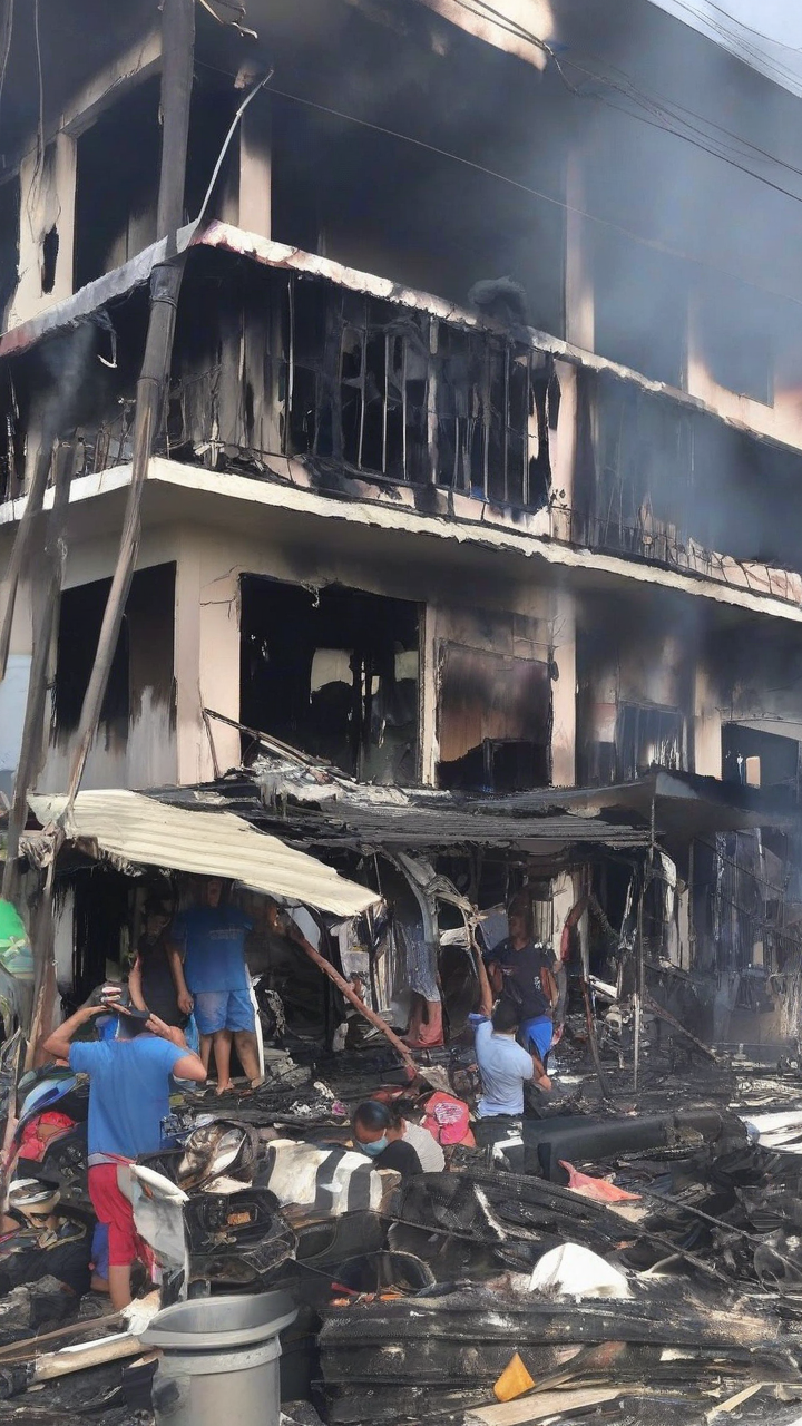 71 families left homeless by fire in Bacolod City