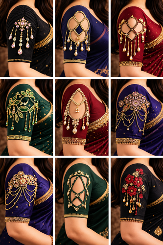 saree blouse sudithar images and lekanga fashion tailoring designs (6)