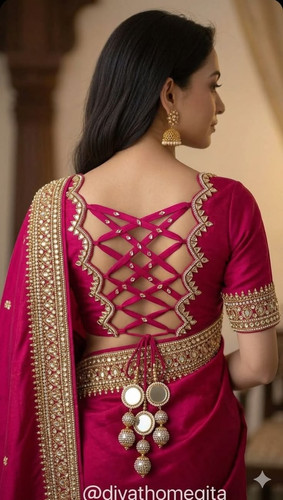 saree blouse sudithar images and lekanga fashion tailoring designs (12)