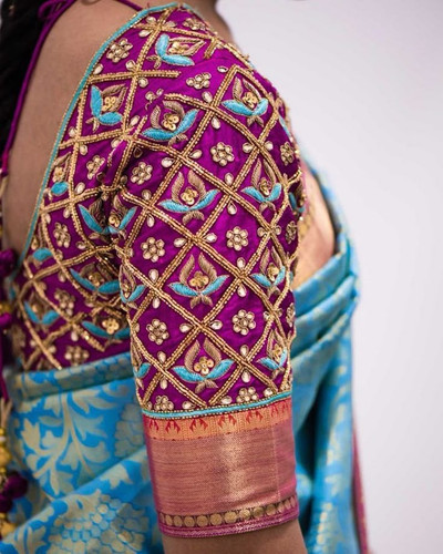 saree blouse sudithar images and lekanga fashion tailoring designs (17)