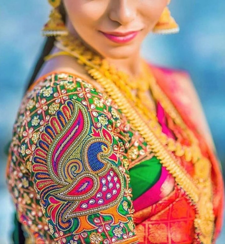 saree blouse sudithar images and lekanga fashion tailoring designs (28)