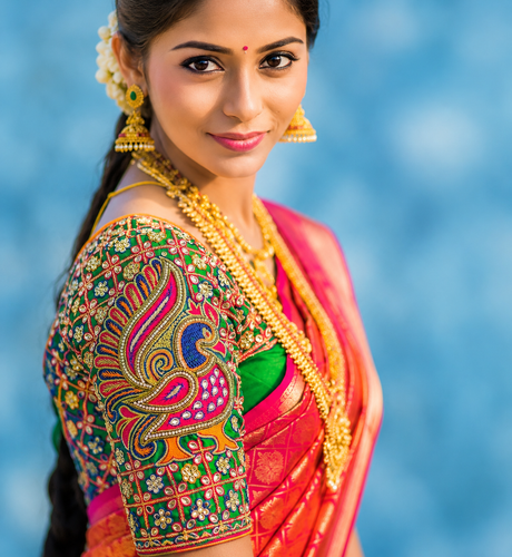 saree blouse sudithar images and lekanga fashion tailoring designs (9)