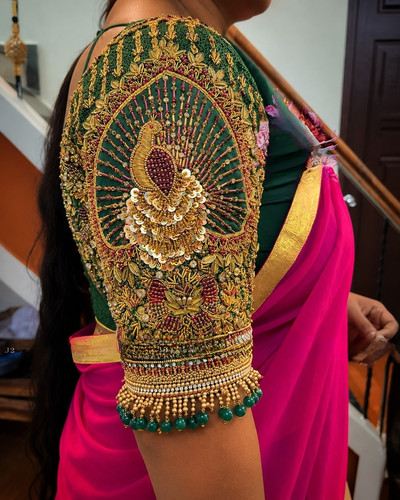 saree blouse sudithar images and lekanga fashion tailoring designs (34)