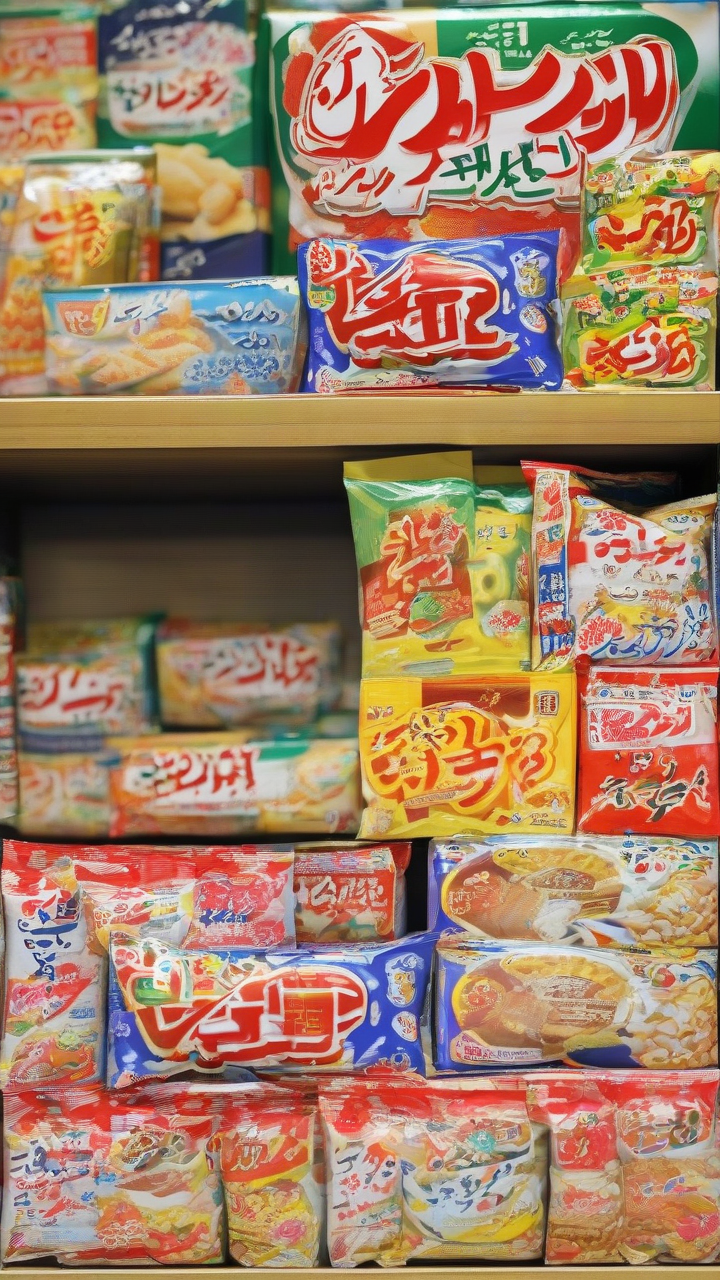 Iran war makes Japan snack packages lose color