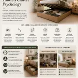 storage beds and hidden clutter psychology