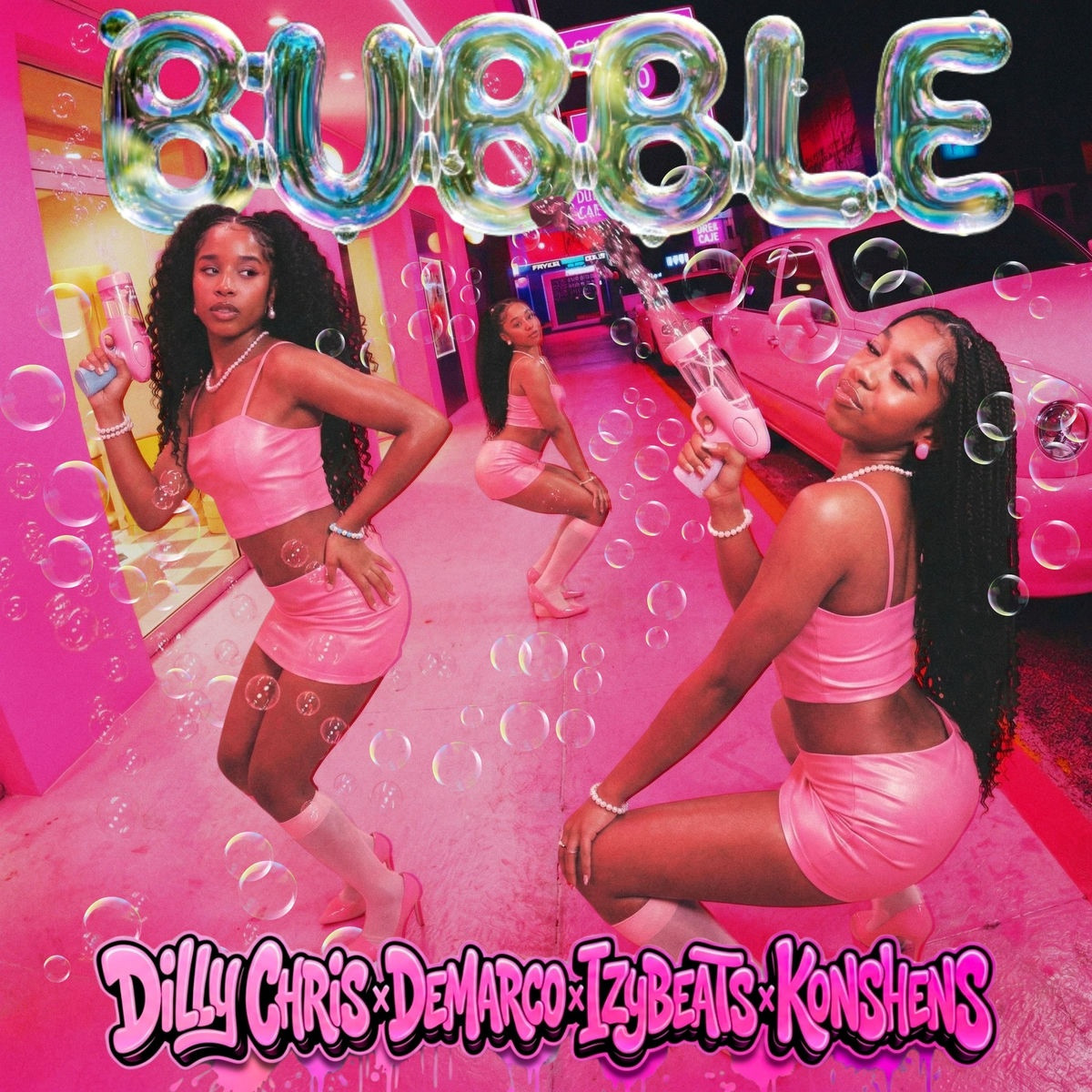 Demarco, Dilly Chris, IzyBeats, Konshens - Bubble