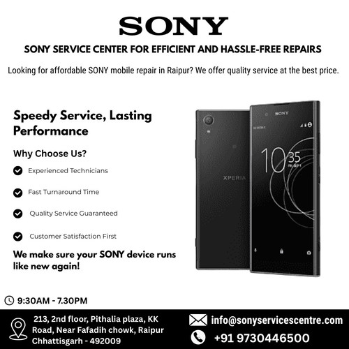 Sony Mobile Laptop Service Center in Raipur Image.jpg