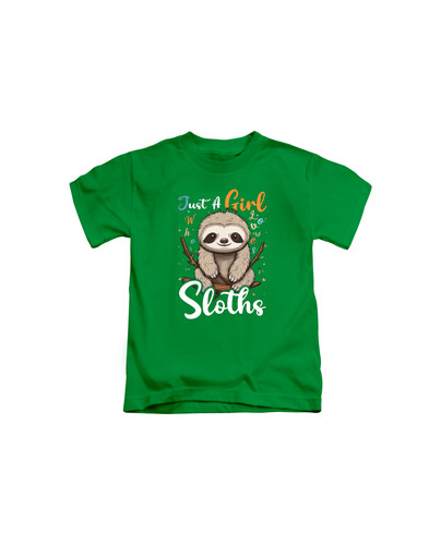 c856 sloth just a girl who loves sloths+Irish green.jpg