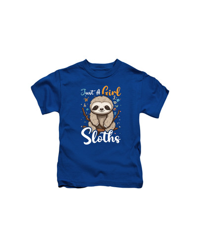 c856 sloth just a girl who loves sloths+Royal blue.jpg