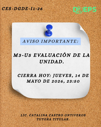 cierre de Evaluación M3 U5.1