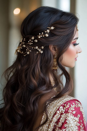 19 Stunning Bridal Hairstyles to Shine at Your Indian Wedding.jpg