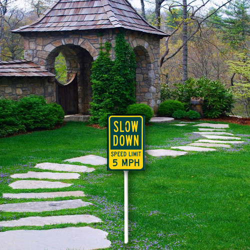 Slow down Speed limit 5 MPH 2.jpg
