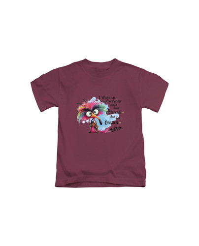 c843 i wake up with a good attitude+Burgundy.jpg