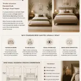 standard beds and visual heaviness optimized