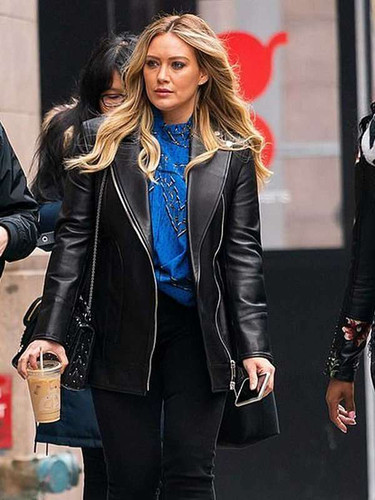 Younger Hilary Duff Leather Jacket.jpg