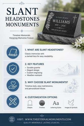 Beautiful Granite Slant Marker Headstone Options.jpg