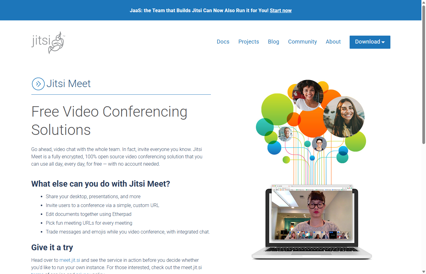 Jitsi Meet 기능 소개