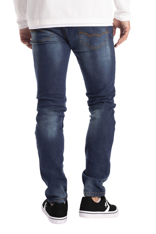 Mens Stretch Denim Jeans Slim Fit Pants.jpg